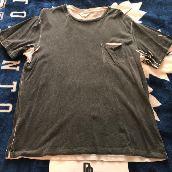 rag & bone Distressed T-Shirt - Picture 1 of 4